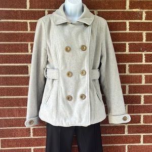 Grey Pea Coat